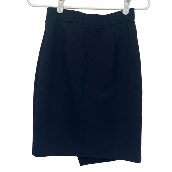 Three Dots Blue Asymmetrical Mini Skirt Size XS Women's - Picture 3 of 5